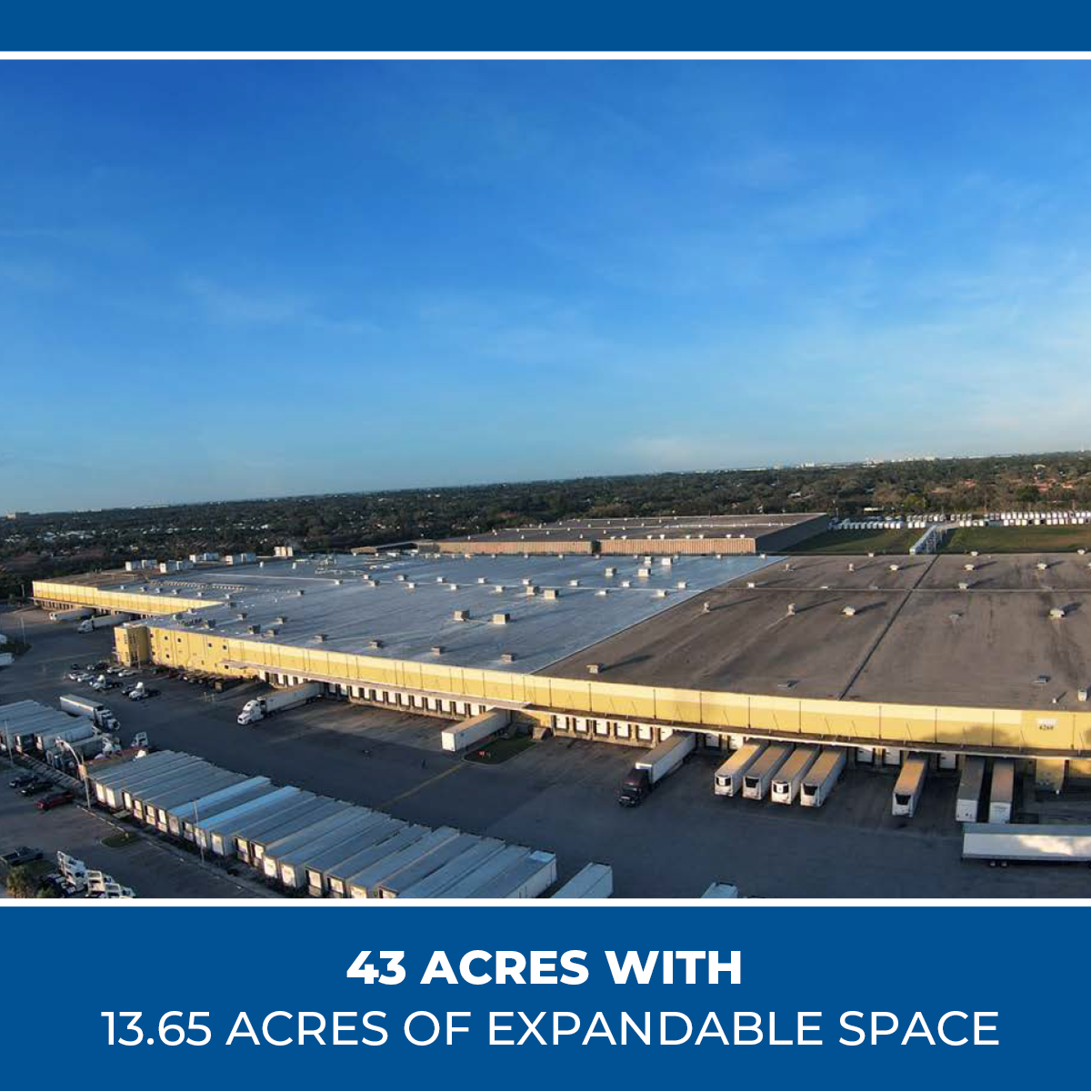 Additional Land for Expansion and Storage