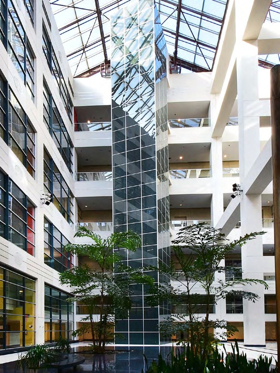 Historic atrium and lobby