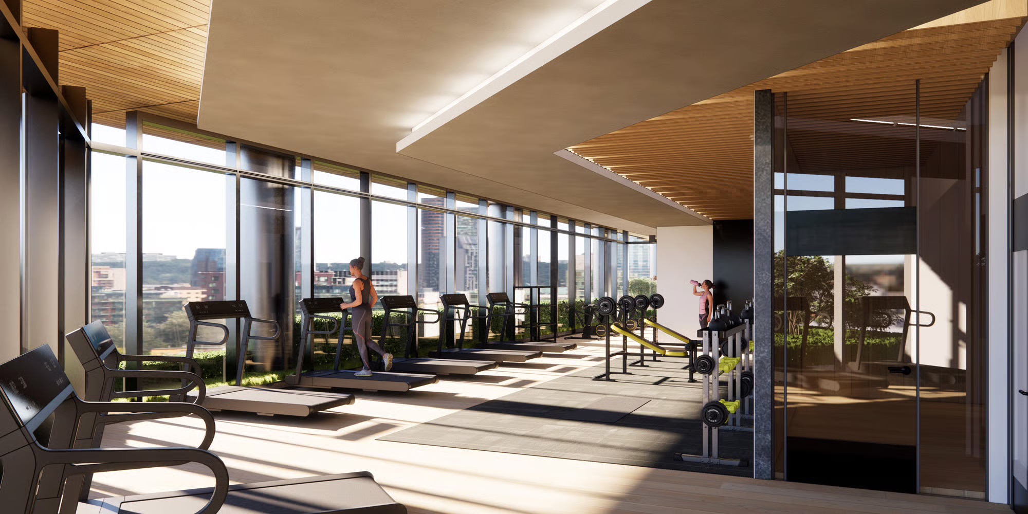 Fitness and wellness space