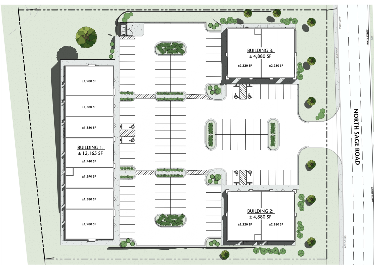 White House Wellness Village Parking and Exterior