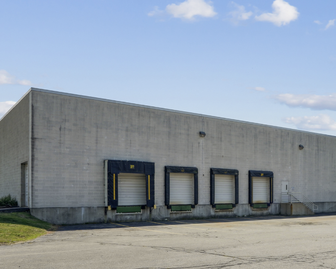 Loading area at 17 Presidential Way