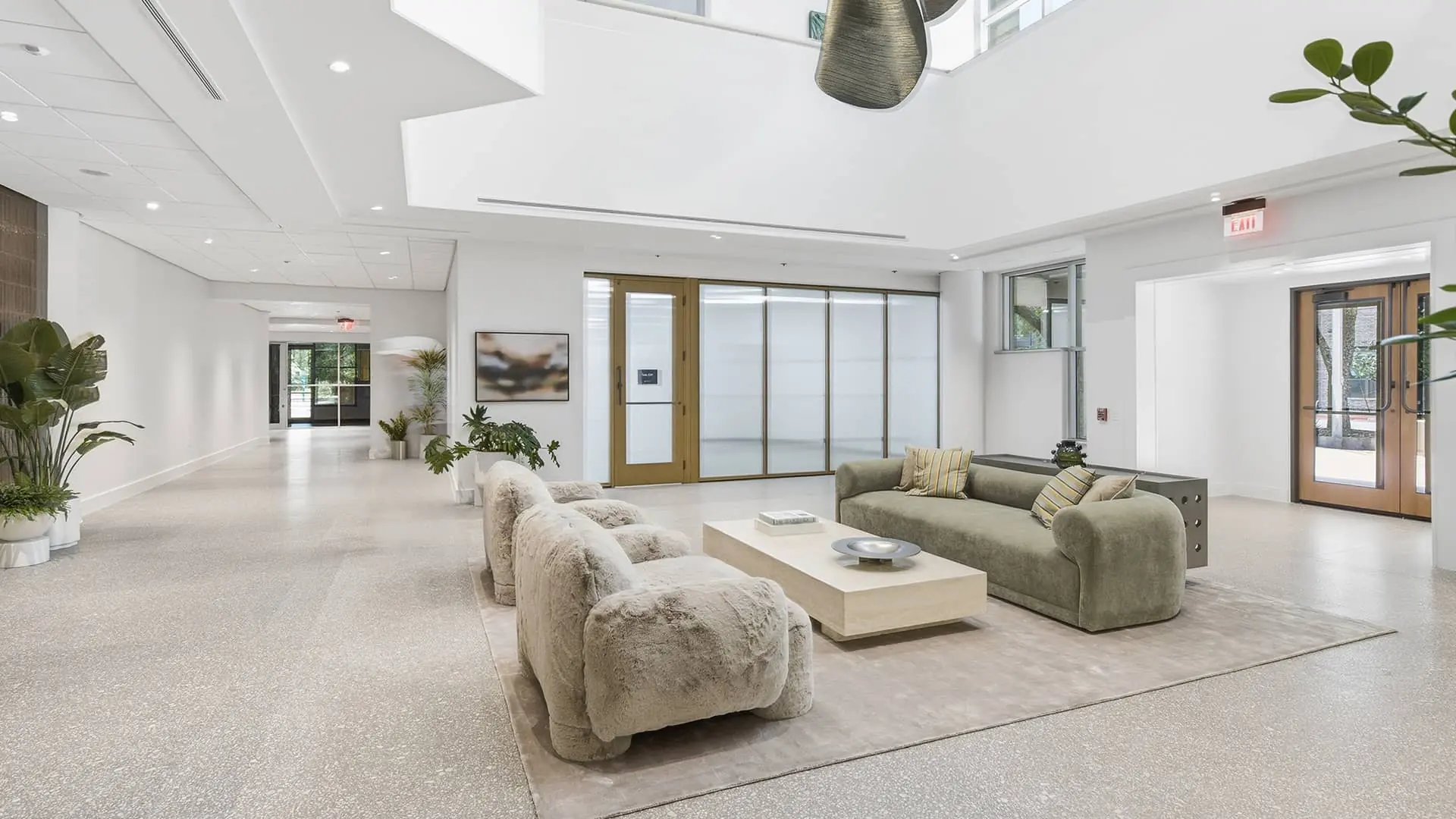 7600 Burnet tenant lounge