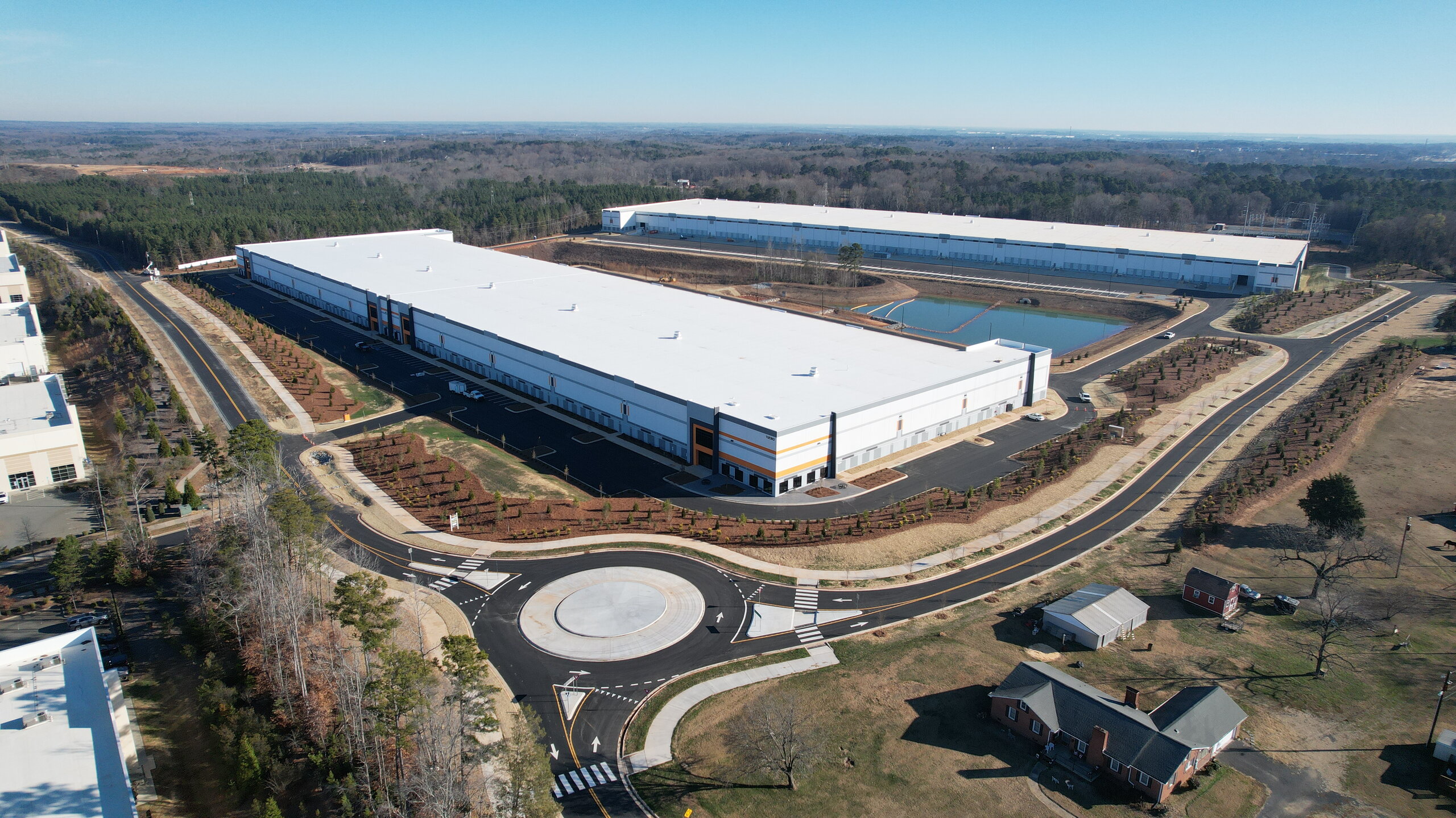 Aerial exterior view