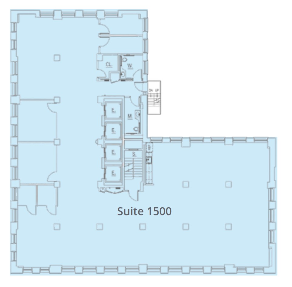 Office space for 15th Floor Suite 1500