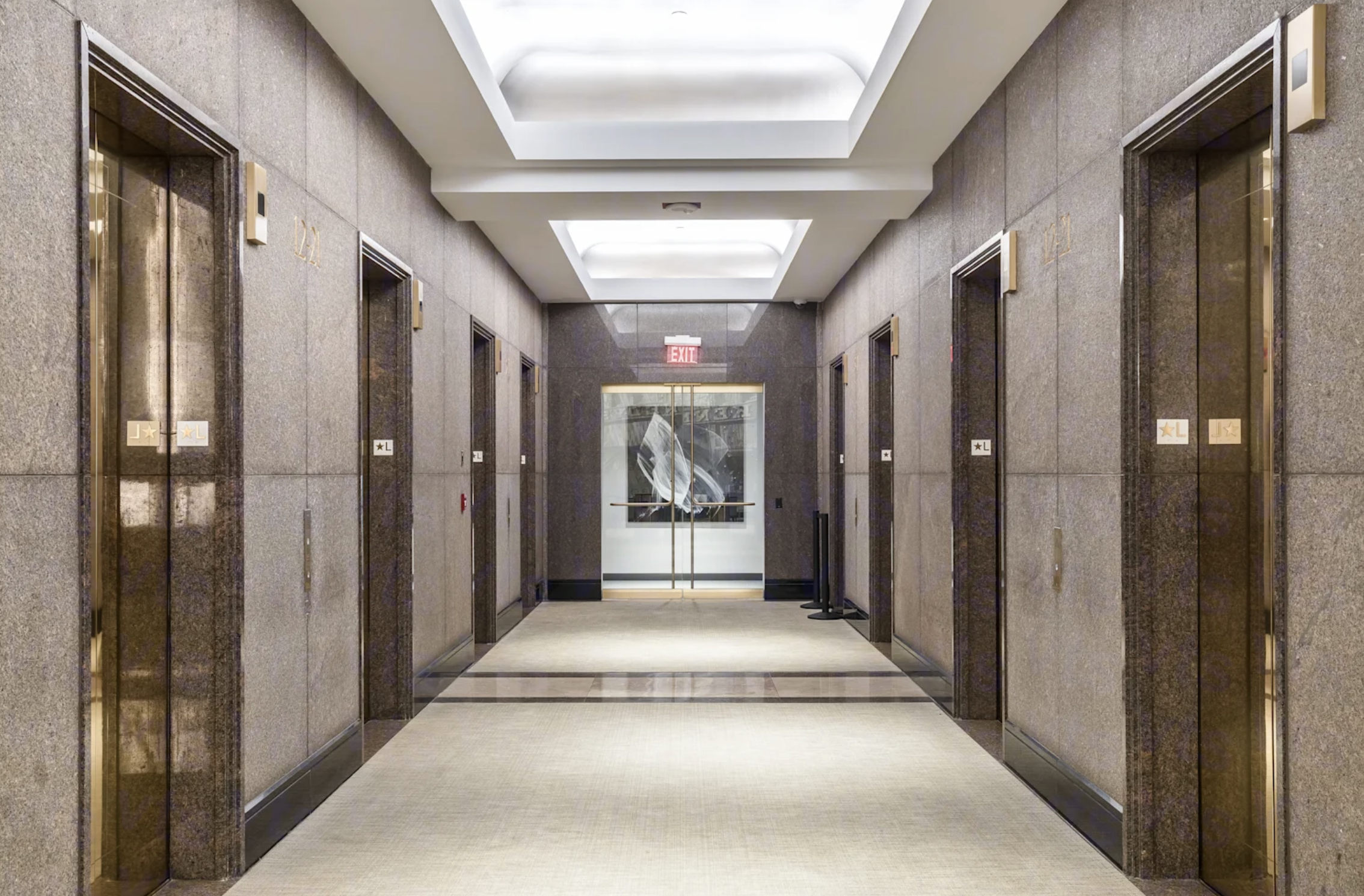 Interior detail at 101 Arch Street