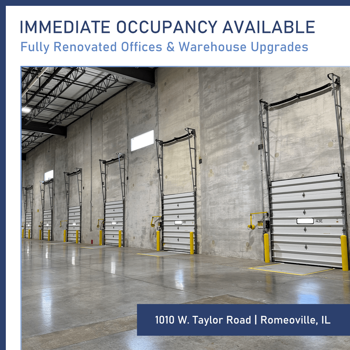 Warehouse interior - clear height