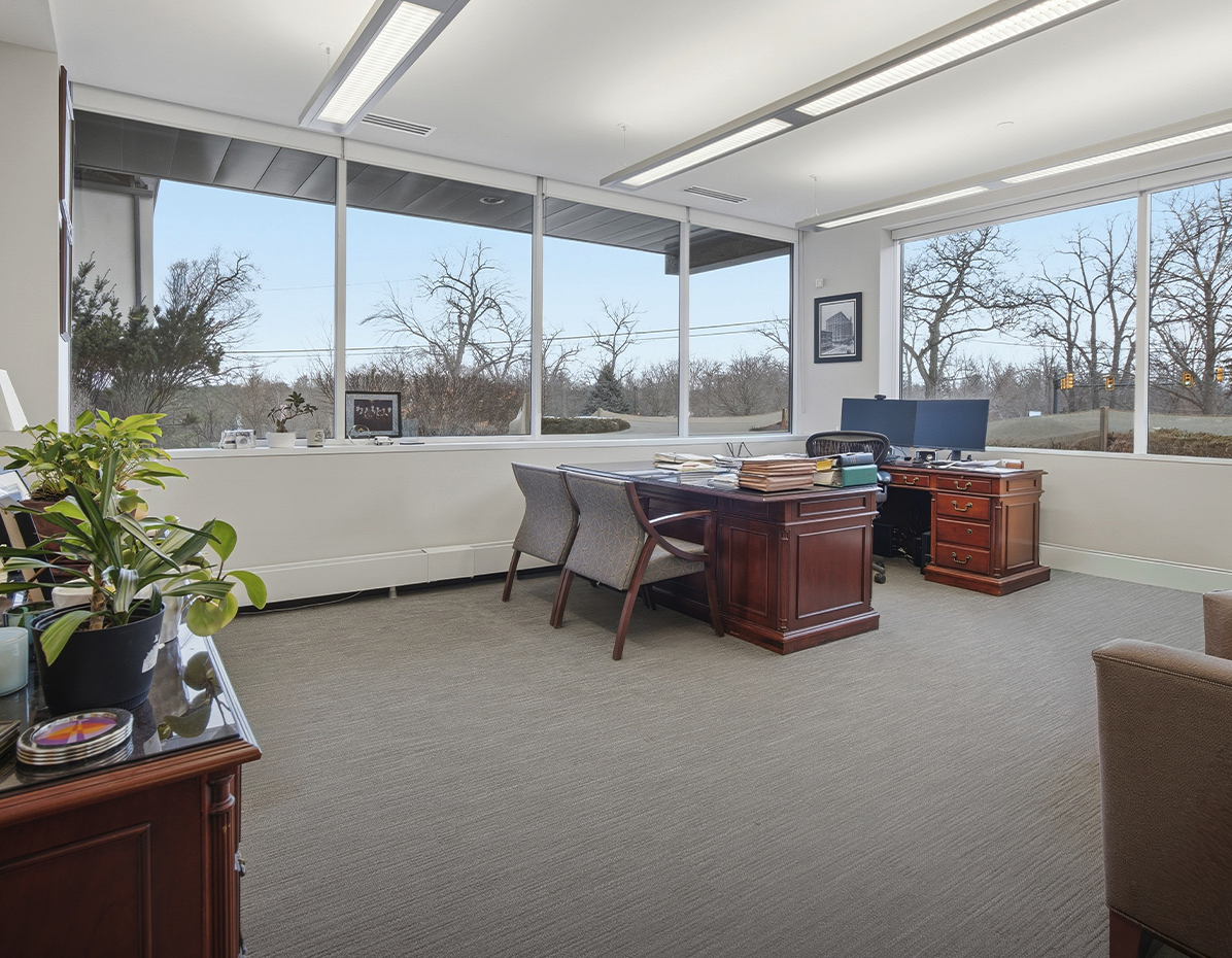 Modern office interior at 550 W Merrill St