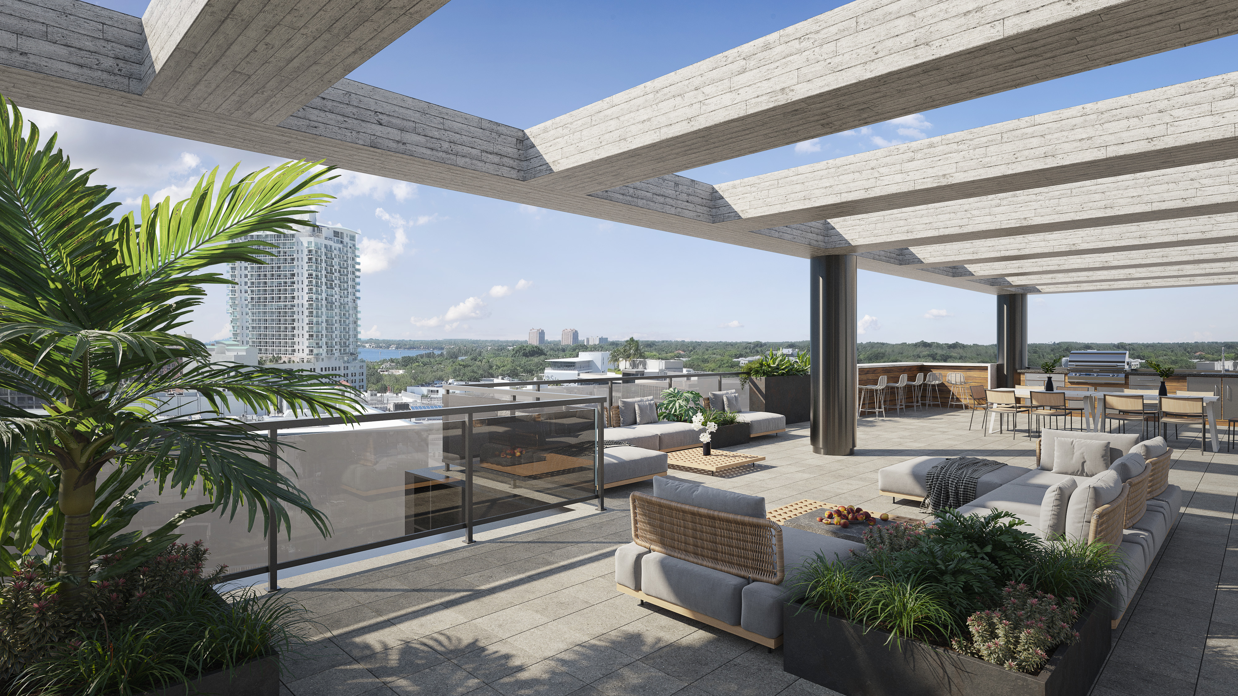 Private Outdoor Terraces