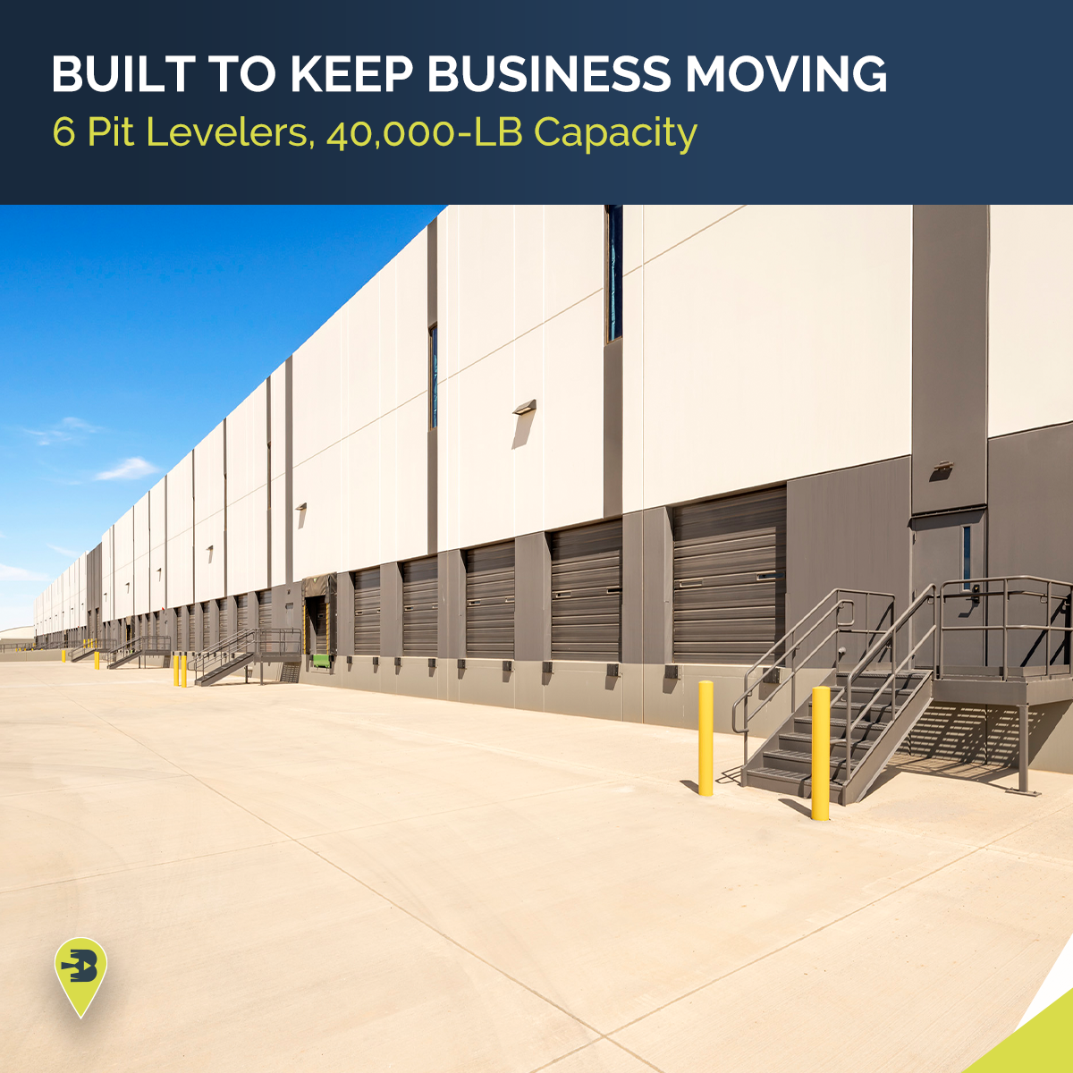 Loading area at Thunderbird Commerce Park