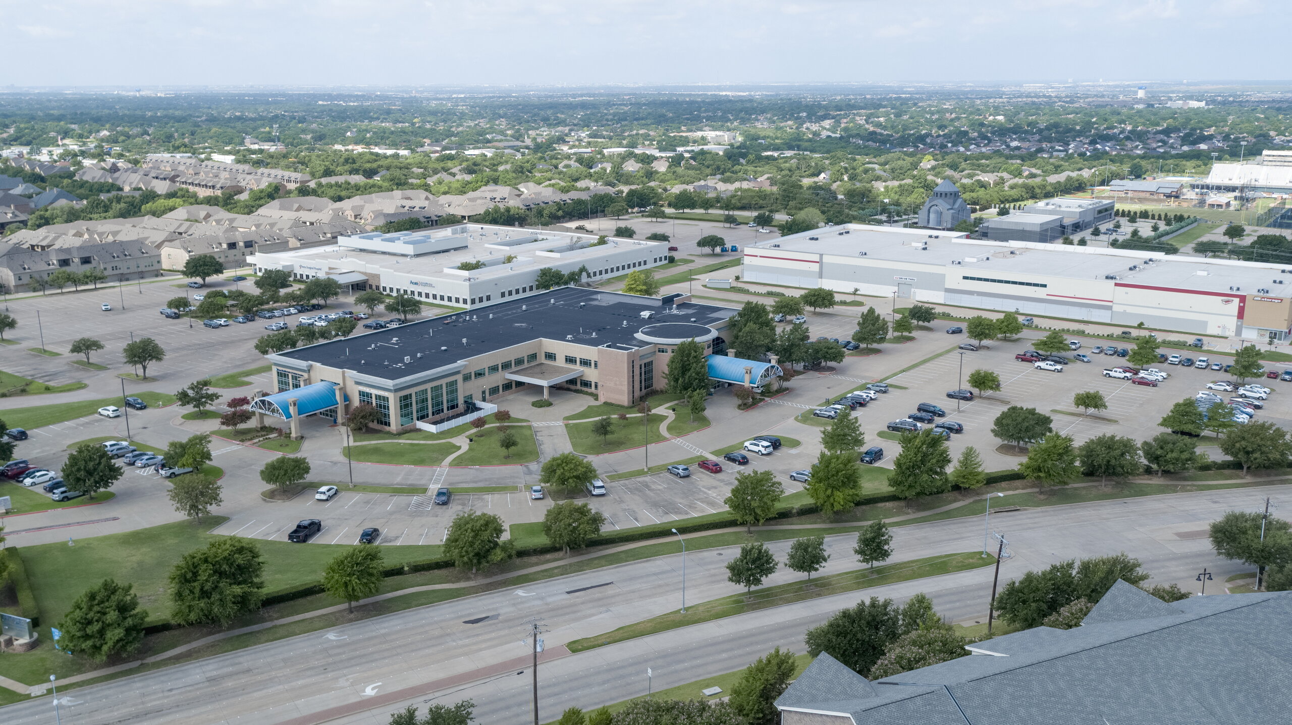Aerial View of Property