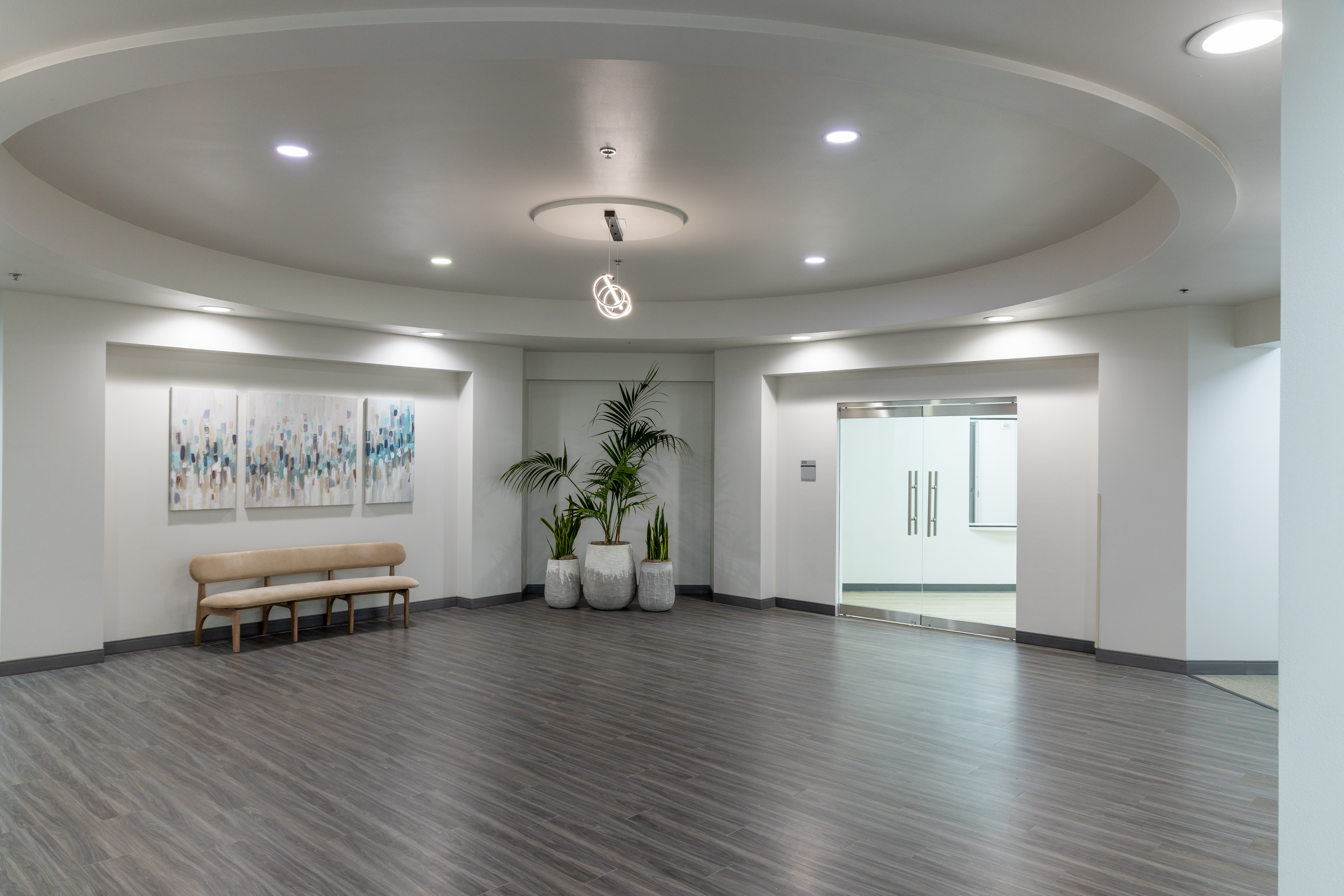 Lobby interior of Prestonwood Medical Center