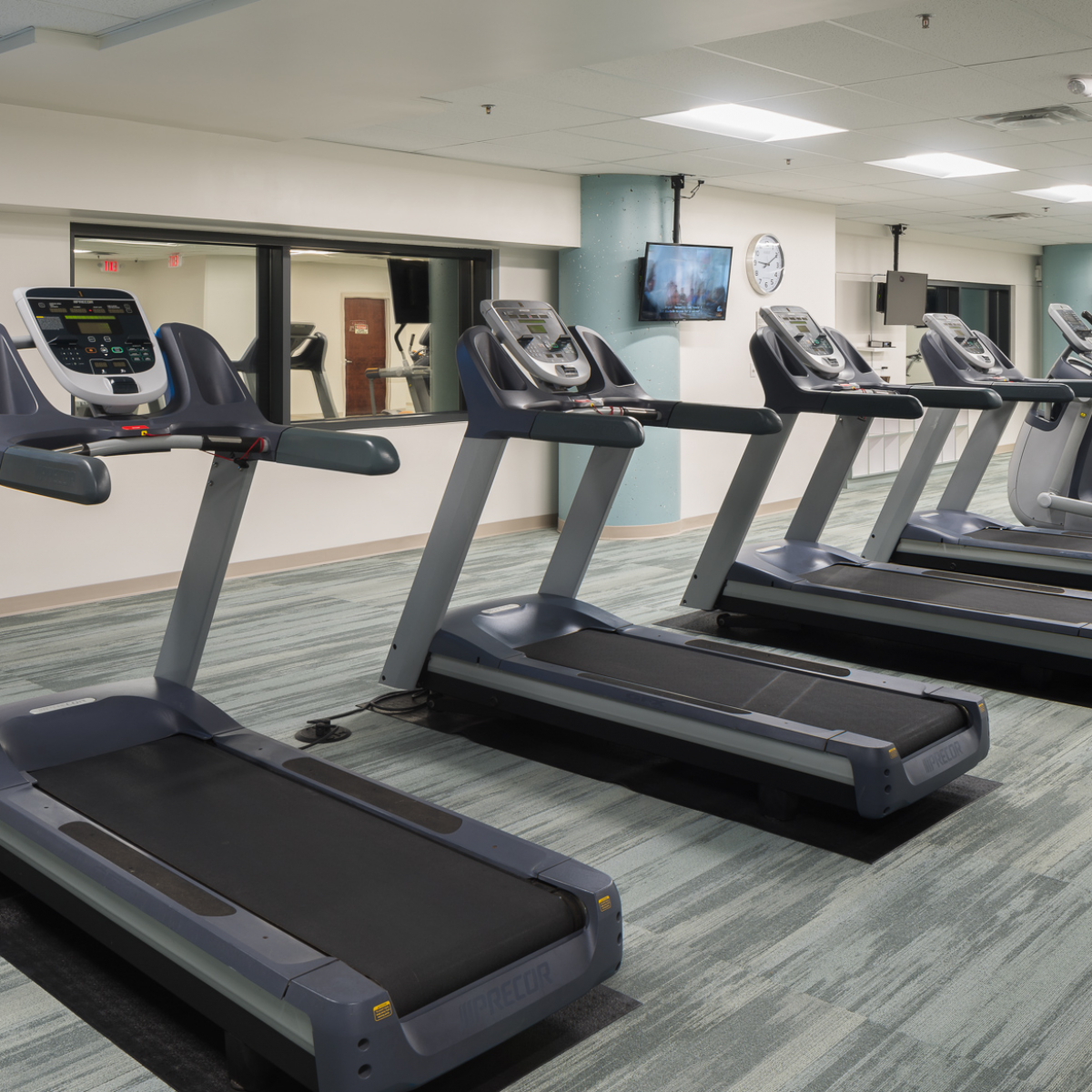 Fitness facilities at 312 Elm