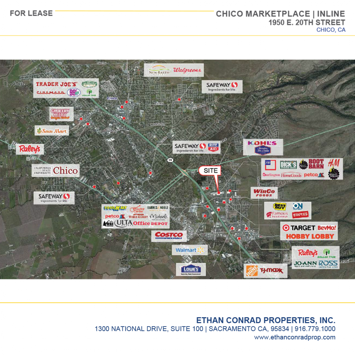 Chico Marketplace site plan