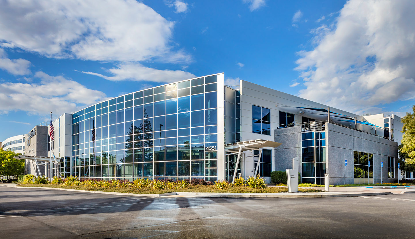 Exterior of 4551 Great America Parkway in Santa Clara