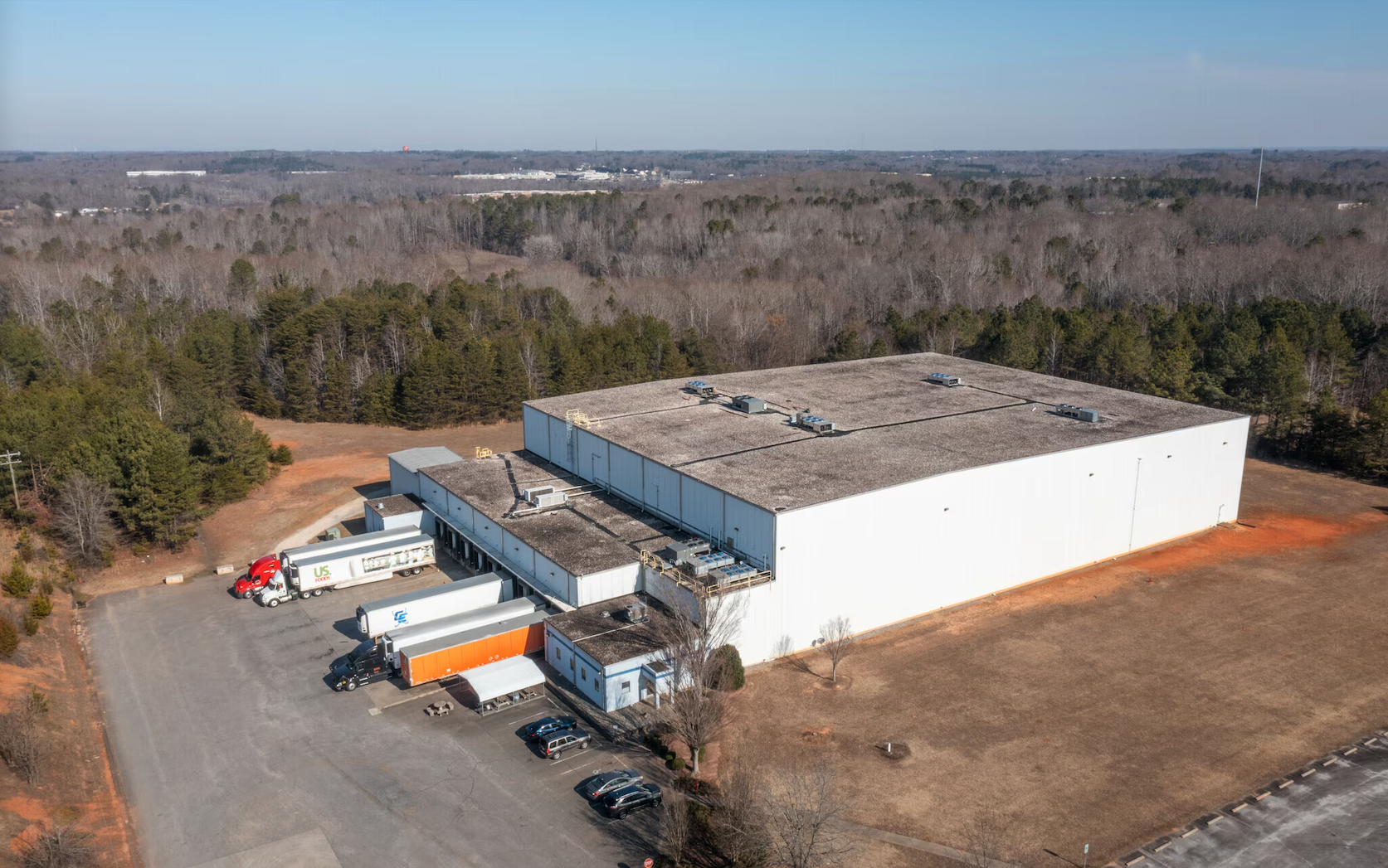 Aerial image of 2130 Old Georgia Hwy industrial facility