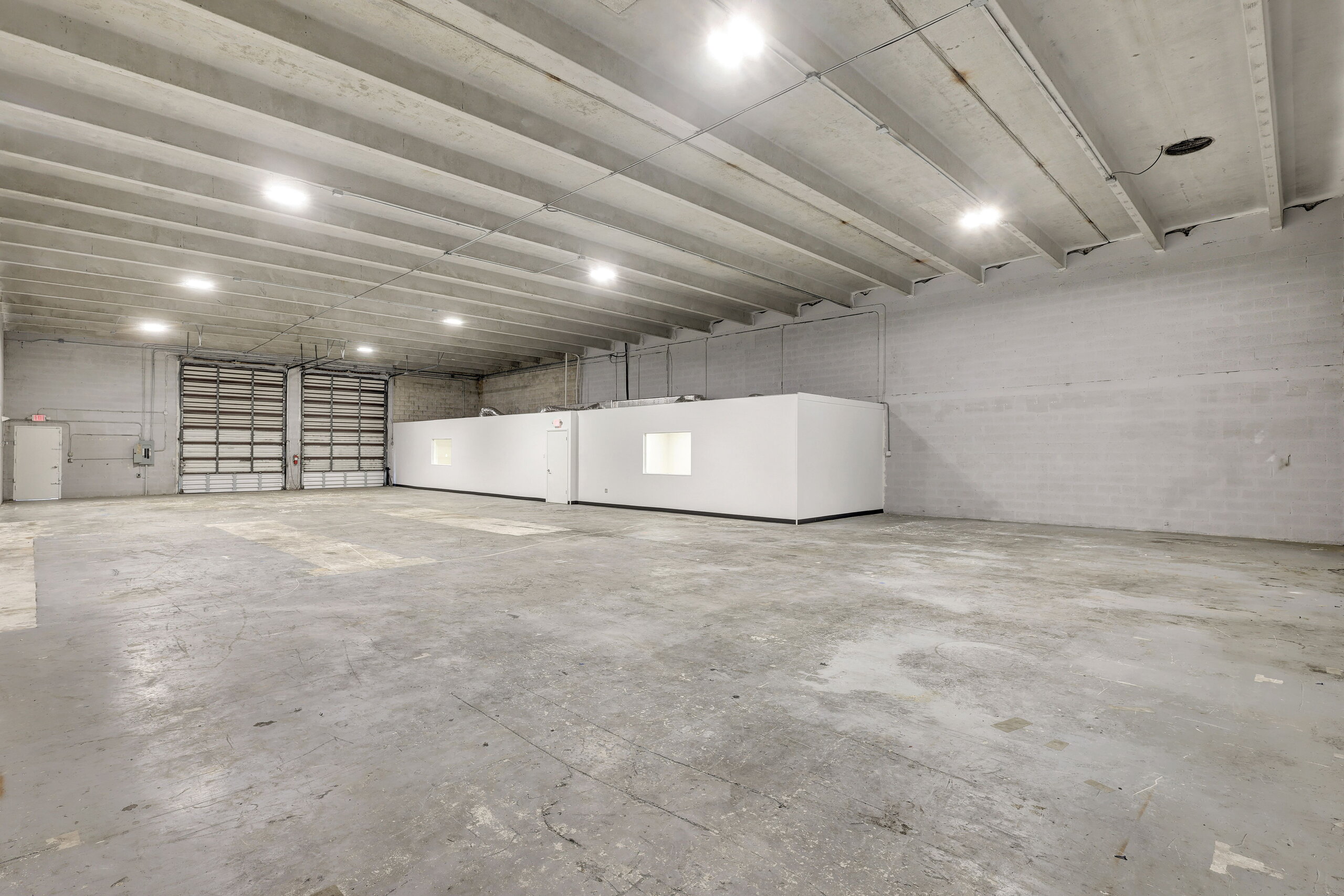 Industrial warehouse interior space for Suite 5535