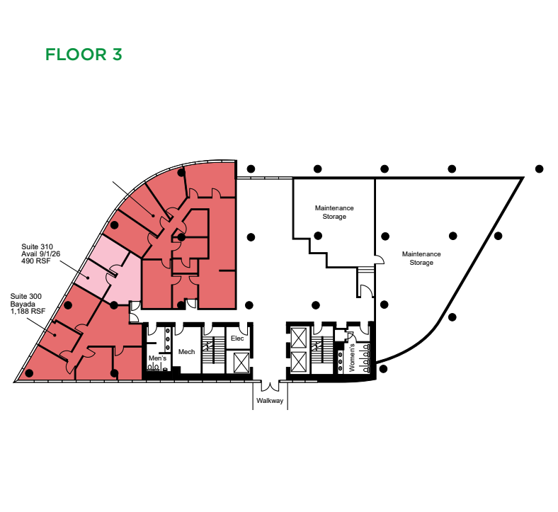 Suite 310 floor plan