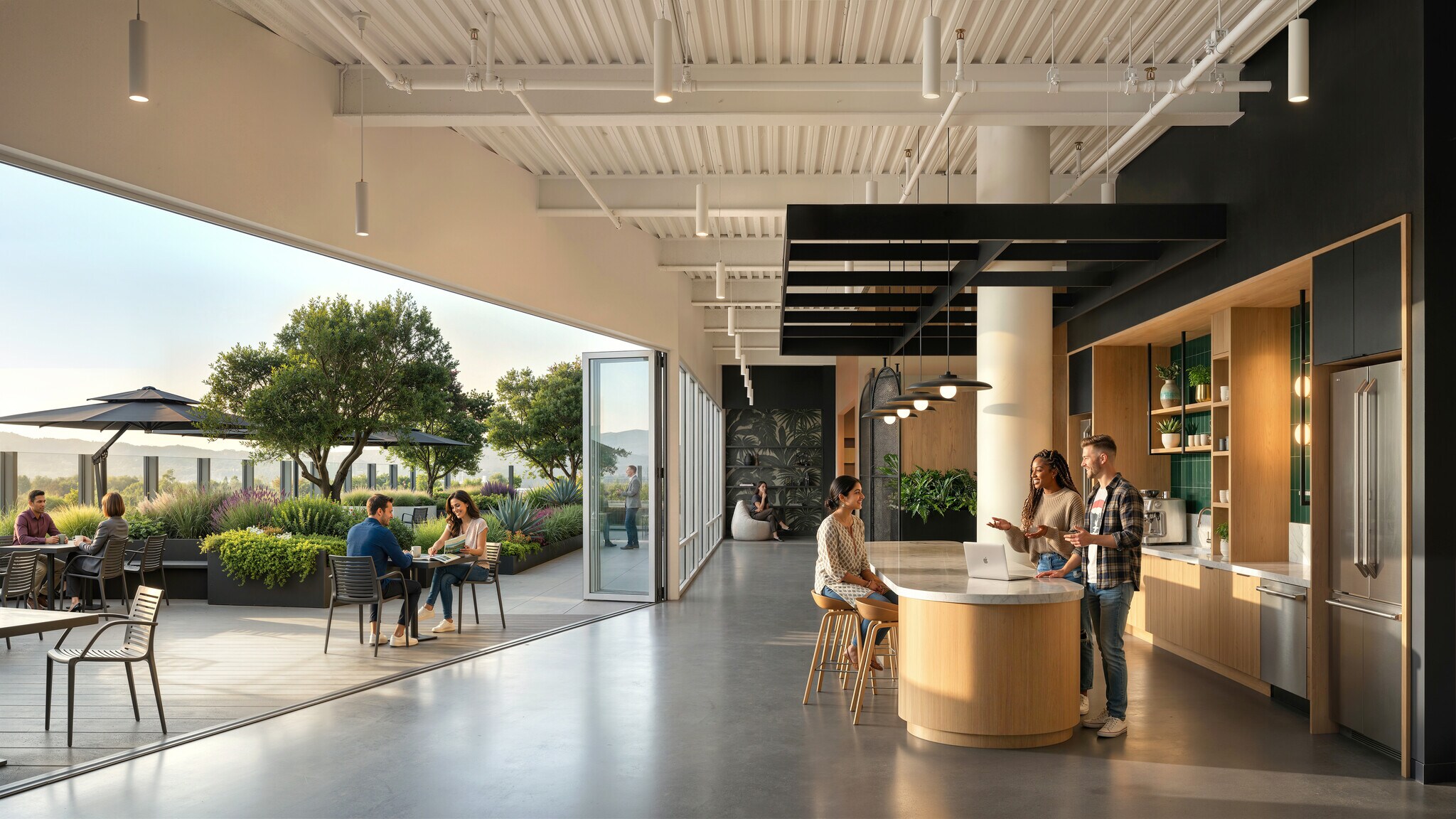 Stadium Yards collaboration terrace