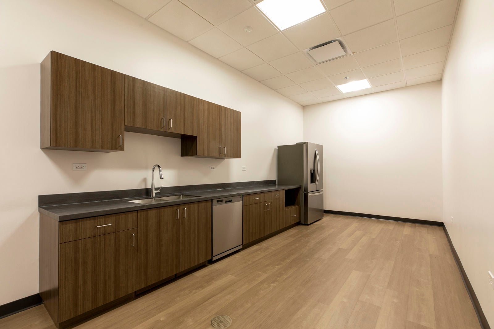 Large employee breakroom