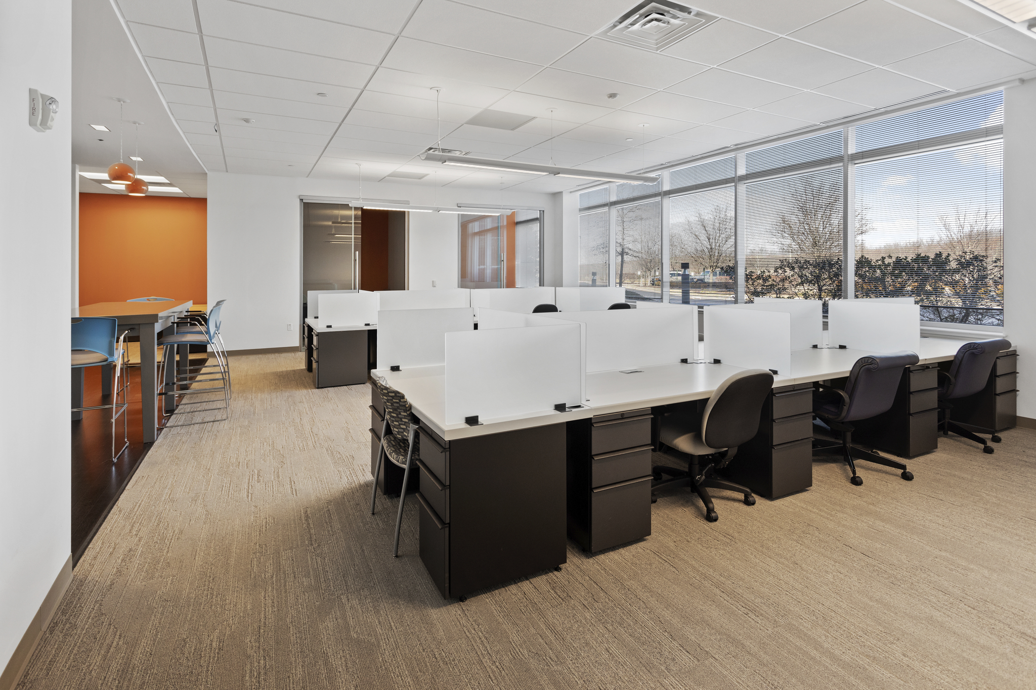 Modern office interior at The Junction