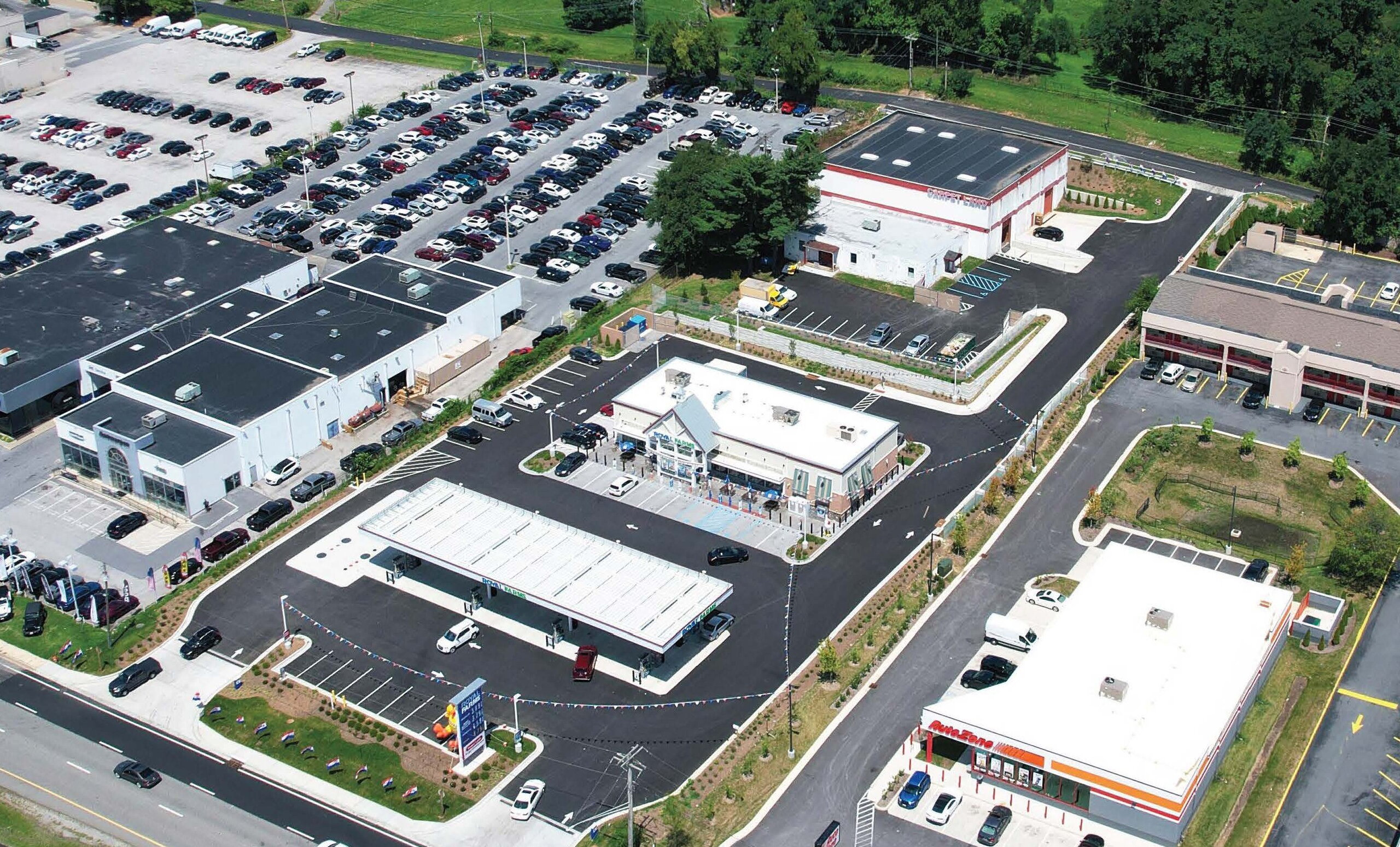 Property exterior and parking area