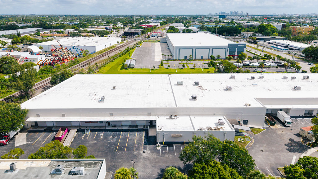 Aerial view of Seagis M2 in Hollywood, Florida