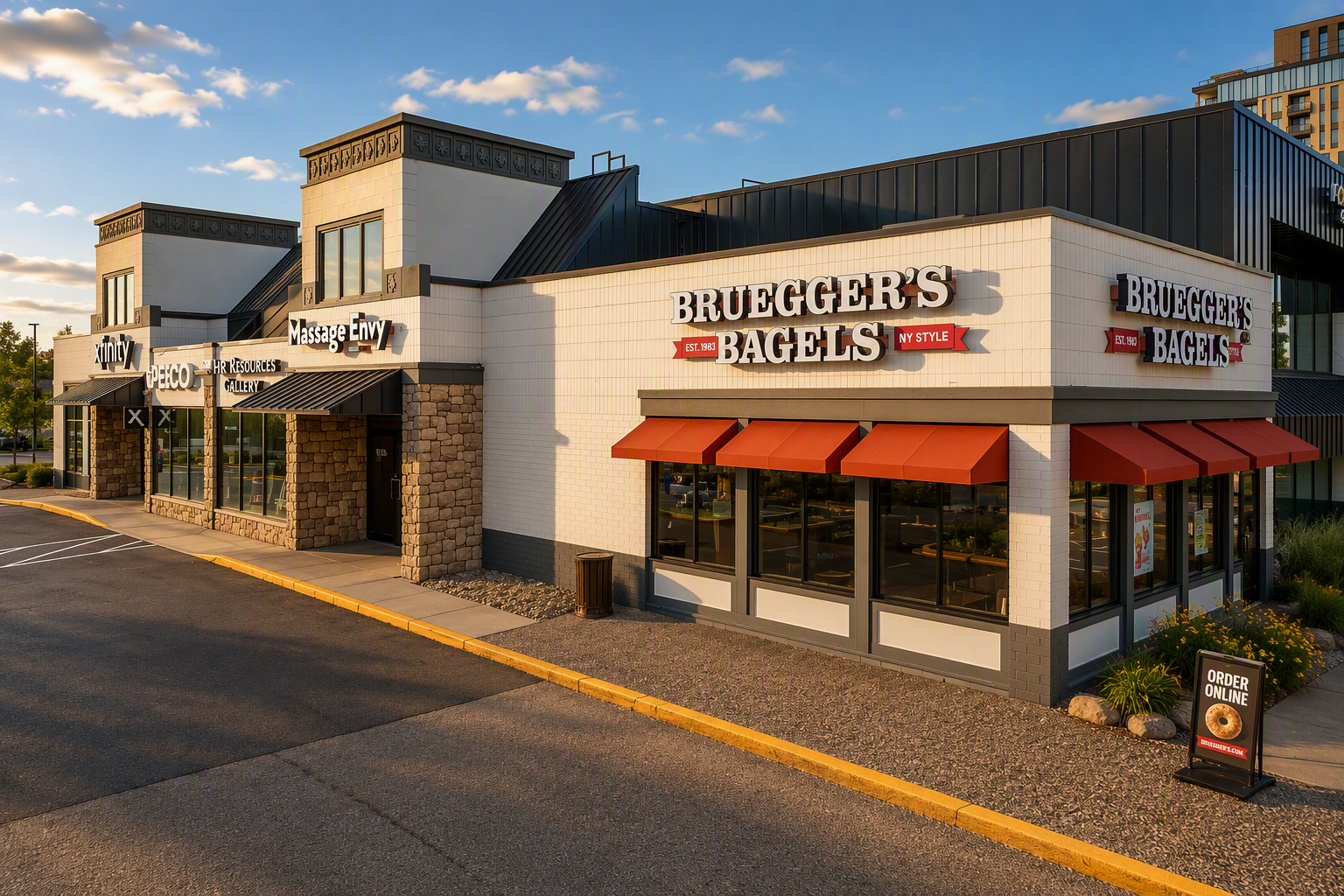 Shopping center in PECO's West acquisitions region