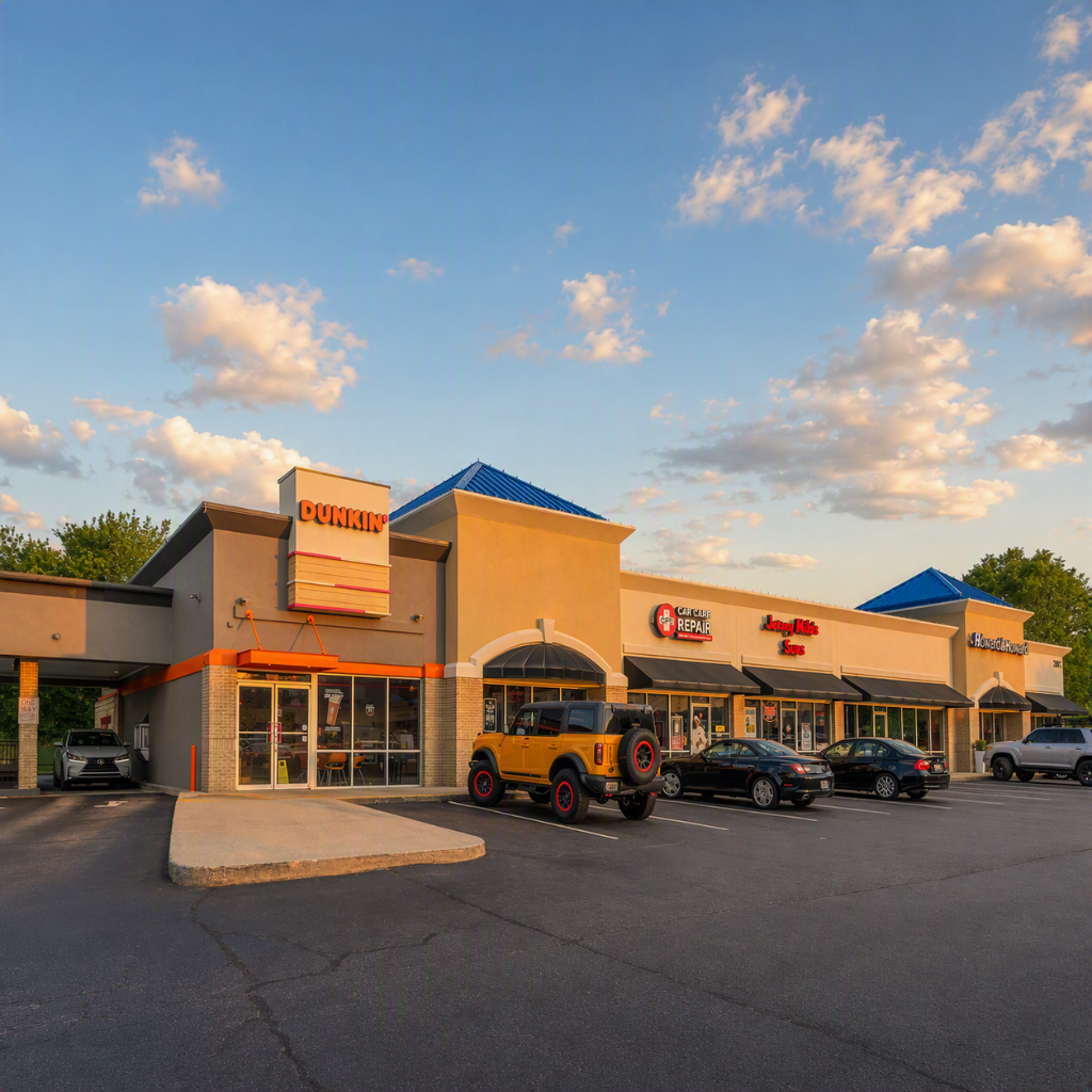 Shopping center in PECO's East acquisitions region