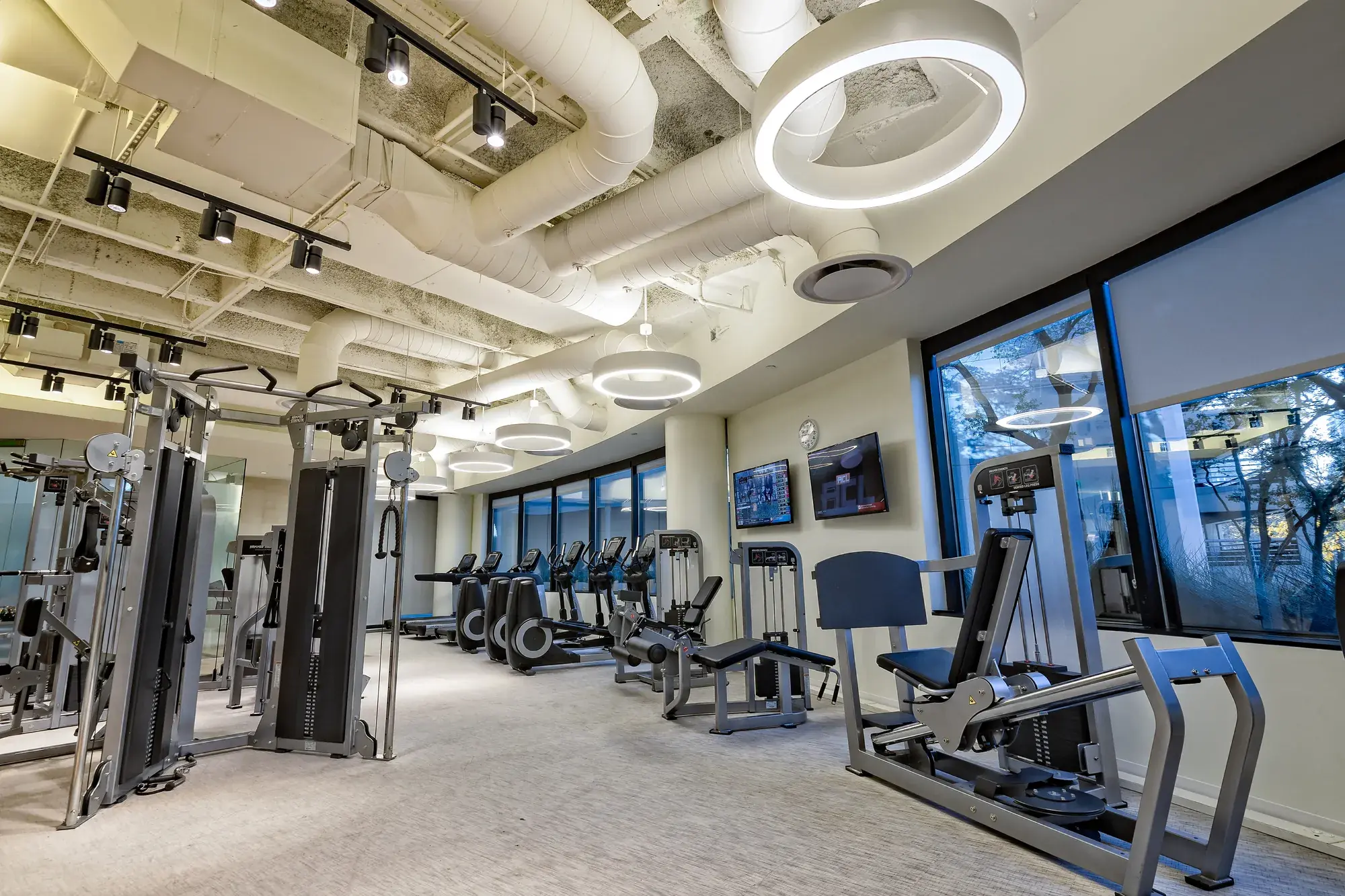 Parkside Tower fitness center