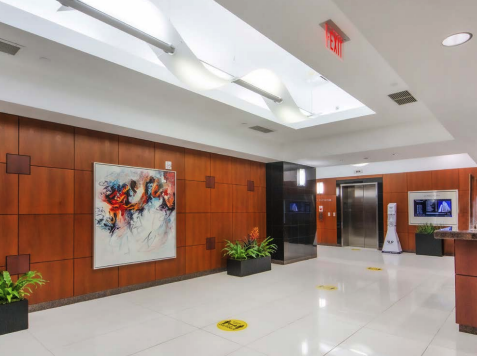 Tower 101 lobby