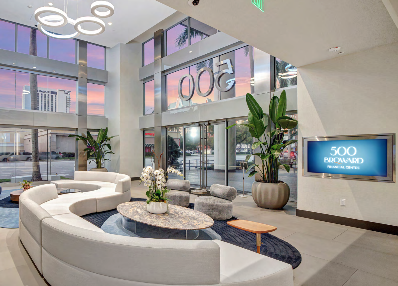 Broward Financial Centre amenity space