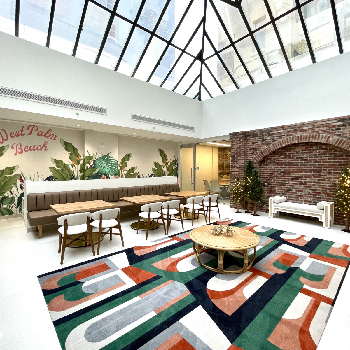 Office suite interior at The Harvey Building