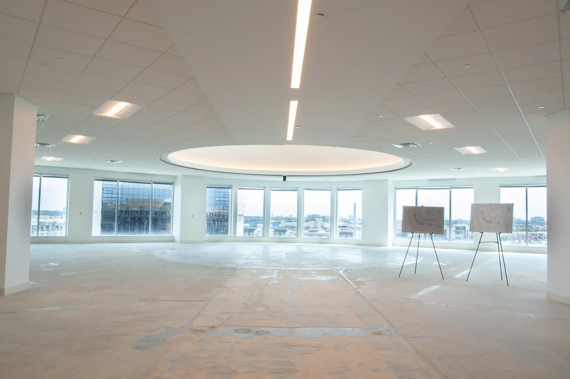 Representative office interior at Two Addison Circle