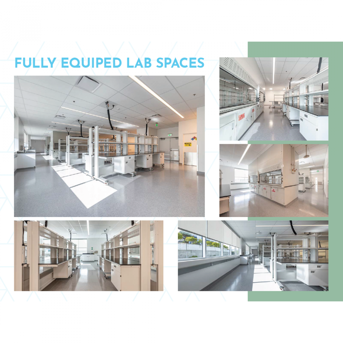 Life science interior space