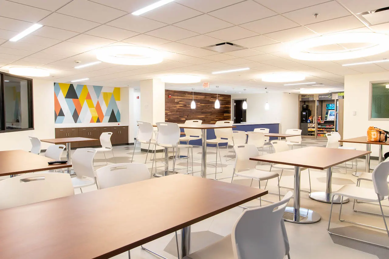Cassatt Square amenity lounge view